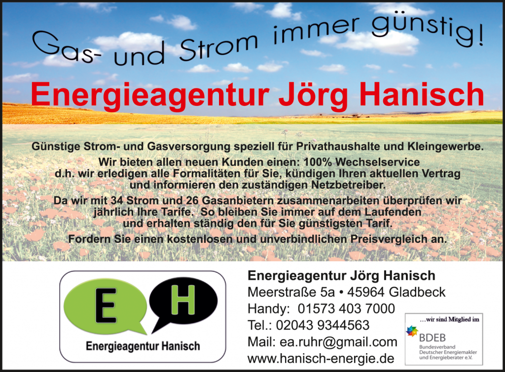 Sponsor Hanisch Energie